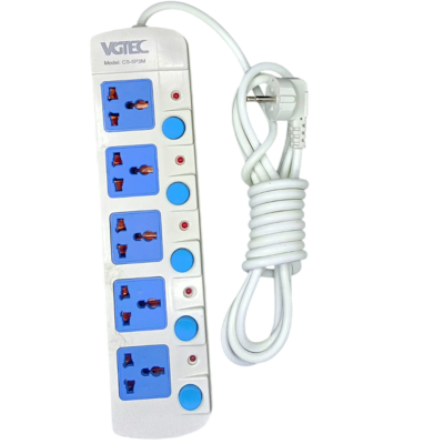 Picture of VGTEC Extension socket- 5 points (Classic series)