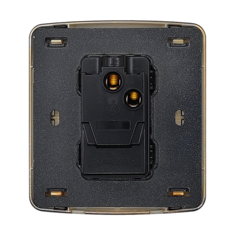 Picture of VGTEC  1 gang 1 way switch (Golden series) 