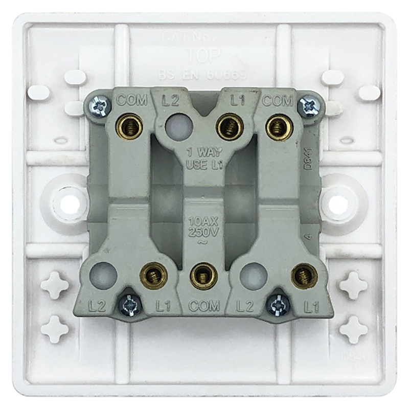 Picture of ZAK 3 Gang 1 way switch (Business series)