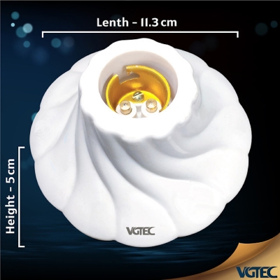 Picture of VGTEC Bakelite batten holder (Lily series)-Pin