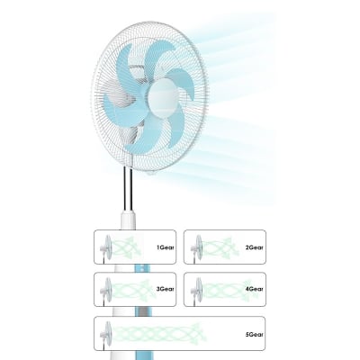 Picture of Weidasi WD-246Rechargeable table fan emergency fan