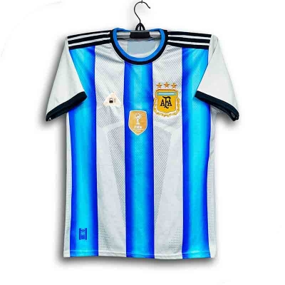 Picture of Argentina World Cup Jersey 2026 Thai Premium Football Jersey For Men - Half Sleeve Jersey - Argentina Jersey 2026