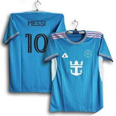 Picture of Inter Miami Messi 10 Thai Premium Football Jersey For Men - Half Sleeve Colla Polo Club Jersey - Inter Miami Messi 10 Jersey 2026