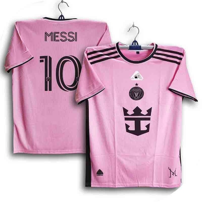 Picture of Inter Miami Miss 10 Football Jersey For Man - Half Sleeve Club Jersey - Inter Miami Messi 10 Jersey 2026
