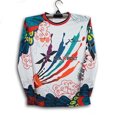 Picture of Maxbolt Full Sleeve Premium Badminton Jersey For Men - Winter & Bike Jersey - Maxbolt Jersey 2026