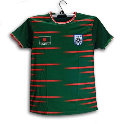 Picture of B-d Short Sleeve Football Jersey for Man - Half Sleeve - Bangladesh Fan Jersey
