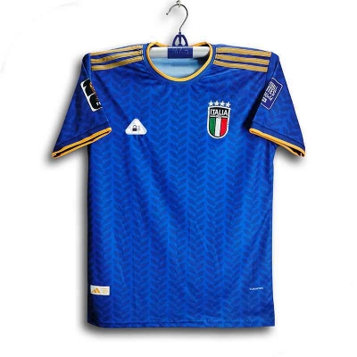 Picture of Italy World Cup Jersey 2026 Thai Premium Football Jersey For Men - Half Sleeve Jersey - Italy Jersey 2026