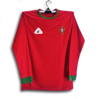 Picture of Portugal World Cup Jersey 2026 Thai Premium Football Jersey For Men - Long Sleeve Jersey - Portugal Jersey 2026/27