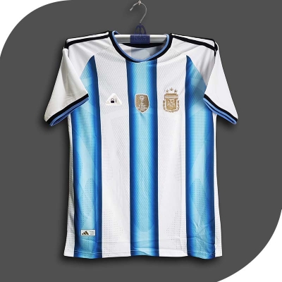 Picture of Argentina World Cup Jersey 2026 Thai Premium Football Jersey For Men - Half Sleeve Jersey - Argentina Jersey 2026