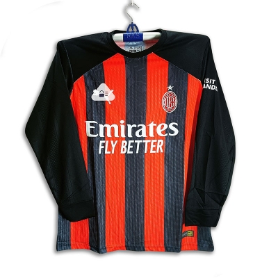 Picture of AC Milan Thai Premium Football Jersey For Man - Long Sleeve Club t shirt - AC Milan Jersey 2026/27
