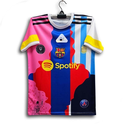 Picture of Messi Thai Premium Football Jersey For Man - Half Sleeve Club T Shirt - Argentina Jersey 2026