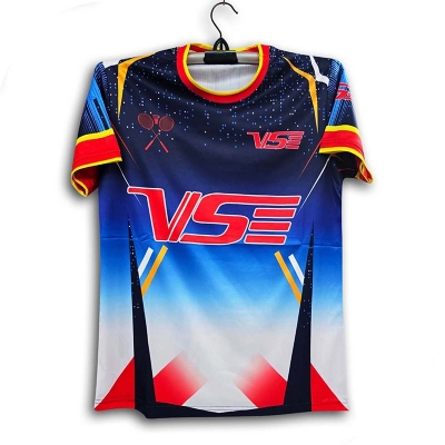 Picture of VS Thai Premium Badminton Jersey For Men - Winter & Bike Jersey for men - VS Badminton Jersey 2026-2027