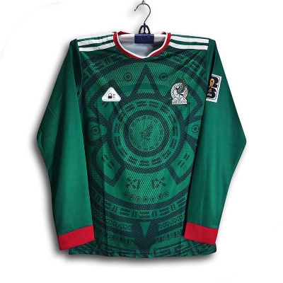 Picture of Mexico World Cup Jersey 2026 Thai Premium Football Jersey For Men - Long Sleeve - Mexico Jersey 2026