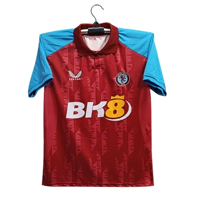 Picture of Aston Villa Thai Premium Football Jersey For Man - half Sleeve Collar Polo club t-shirt - Aston Villa Jersey 2026