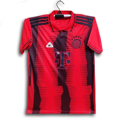 Picture of Bayern Munich Thai Premium Football Jersey For Man - Half Sleeve collar polo Club t shirt - Bayern Jersey 2026-27