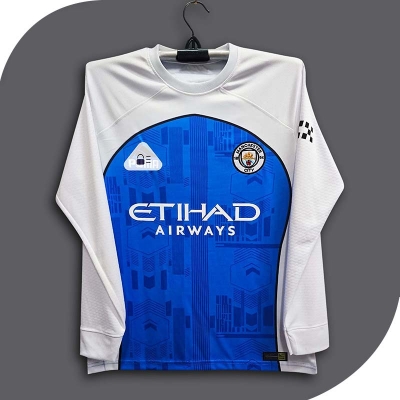 Picture of Manchester City Thai Premium Football Jersey For Man - Long Sleeve club t shirt - Manchester City Jersey 2026/27