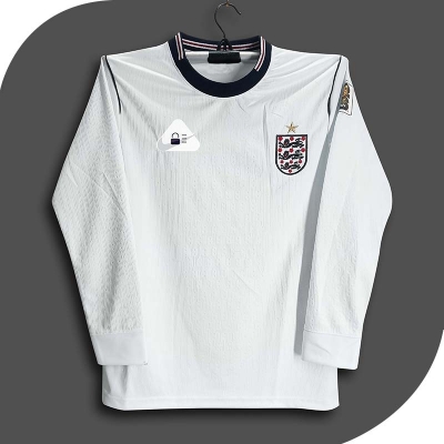 Picture of England World Cup Jersey 2026 Thai Premium Football Jersey For Men - Long Sleeve - England Jersey 2026/27