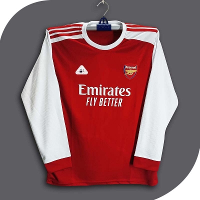 Picture of Arsenal Full Sleeve Thai Premium Football Jersey For Men - Long Sleeve club Jersey - Arsenal Jersey 2026/27