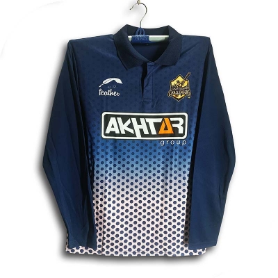 Picture of Chattogram Royals full sleeve Polo BPL Cricket Jersey For Men - Long Sleeve Collar Polo BPL Jersey - Chattogram Jersey 2026