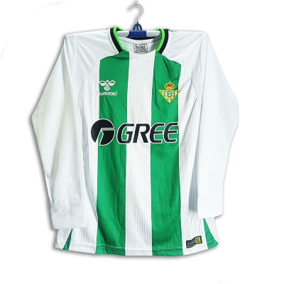 Picture of Real Betis Full Sleeve Thai Premium Football Jersey For Man - Long Sleeve club t shirt - Real Betis Jersey 2026/27