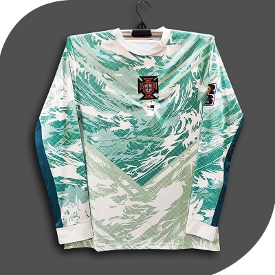Picture of Portugal World Cup Jersey 2026 Thai Premium Football Jersey For Men - Long Sleeve - Portugal Jersey 2026