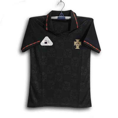 Picture of Portugal World Cup Jersey 2026 Thai Premium Football For Men - Half Sleeve Collar Polo Jersey - Portugal Jersey 2026