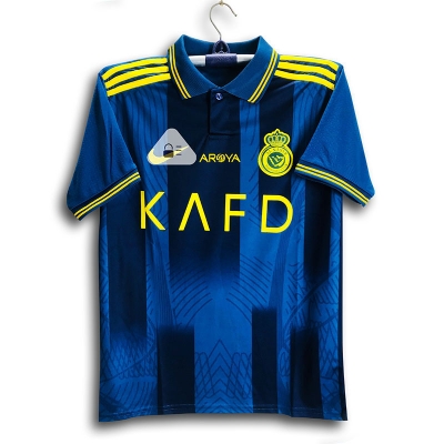 Picture of Al-Nassr Thai Premium Football Jersey For Man - Al Nassr Collar Polo Club Jersey - Al Nassr Jersey 2026
