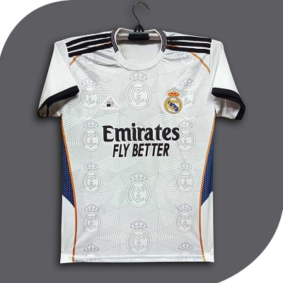 Picture of Real Madrid Thai Premium Football Jersey For Man - Half Sleeve Club Jersey - Real Madrid Jersey 2026/27