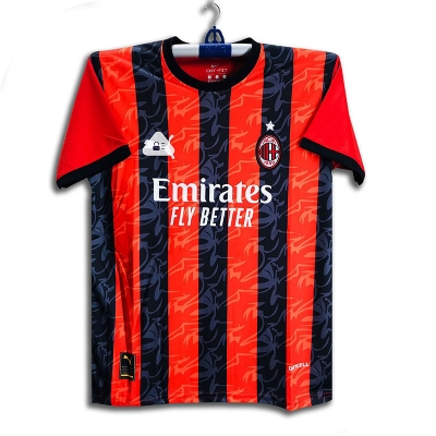Picture of AC Milan Short Sleeve Thai Premium Football Jersey For Men - Half Sleeve Club T Shirt - AC Milan Jersey 2026/27