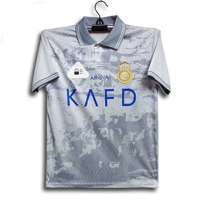 Picture of Al-Nassr Short Sleeve Thai Premium Polo Football Jersey For Man - Half Sleeve T Shirt - Al Nassr Jersey 2025-26