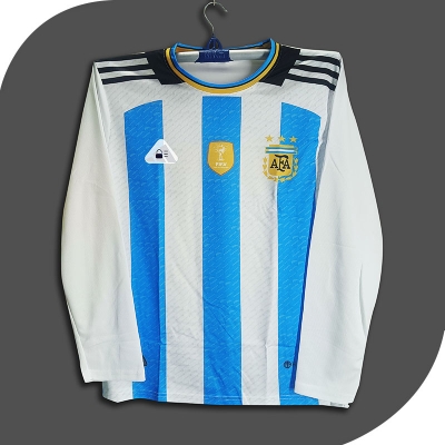 Picture of Argentina Full Sleeve Football Jersey 2026/27 For Man - Argentina T Shirt For Man - Argentina Jersey 25026/27
