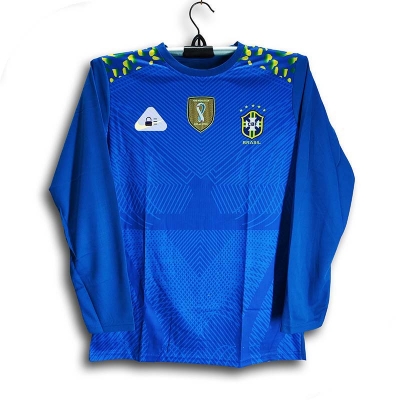 Picture of Brazil Full Sleeve Football Jersey For Man - Long Sleeve For Man - Brazil Jersey 2026/27