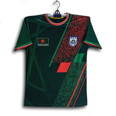 Picture of Banglades Short Sleeve Football Jersey For Man - T Shirt For Man - Banglades  Fan Football Jersey 2026-27