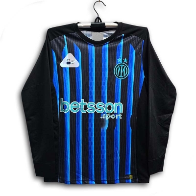 Picture of Inter Milan Full Sleeve Thai Premium Football Jersey For Men - Long Sleeve club t shirt - Inter Milan Jersey 2026/27