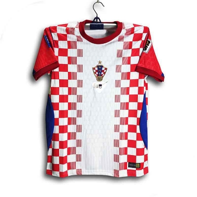 Picture of Croatia World Cup Jersey 2026 Thai Premium Football Jersey For Men - Half Sleeve Jersey - Croatia Jersey 2026