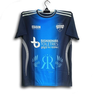 Picture of Rangpur Rangers Short sleeve BPL Cricket Jersey For Men - Half Sleeve BPL Jersey - Rangpur Jersey 2026