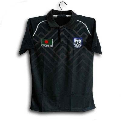 Picture of B-d Short Sleeve Collar Football Jersey for Man - Half Sleeve Polo - Bangladesh Fan Jersey 2026-27