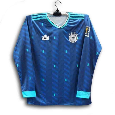 Picture of Germany World Cup Jersey 2026 Thai Premium Football Jersey For Men - Long Sleeve - Germany Away Jersey 2026