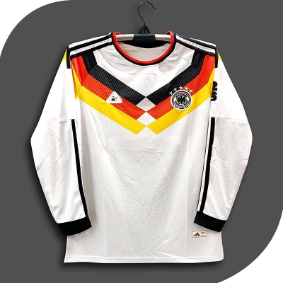 Picture of Germany World Cup Jersey 2026 Thai Premium Football Jersey For Men - Long Sleeve - Germany Jersey 2026