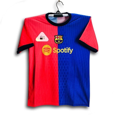 Picture of Barcelona Short Sleeve Thai Premium Football Jersey For Men - Half Sleeve club T Shirt - Barcelona Jersey 2026/27