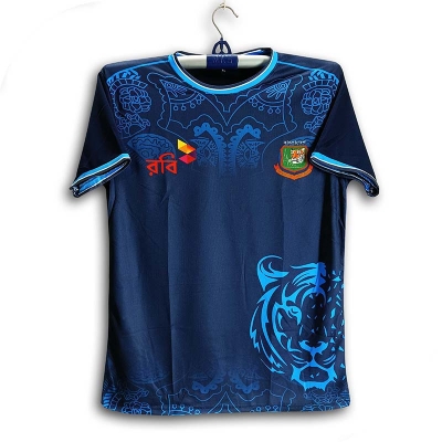 Picture of Bangladesh Short Sleeve Cricket Jersey For Man - Half Sleeve Training Jersey - Bangladesh Cricket Jersey