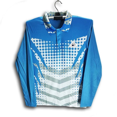 Picture of Stylish And Comfortable Full Sleeve Collar Polo Jersey For Men - Long Sleeve Collar Polo T Shirt - Jersey