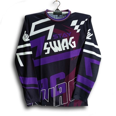 Picture of Stay SWAG Full Sleeve Premium Bike Jersey For Man - Long Sleeve - SWAG Bike Jersey 2026/27