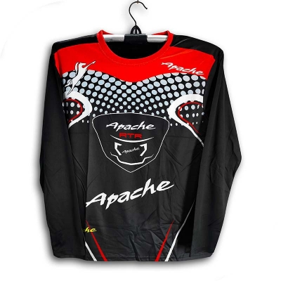Picture of Apache Full Sleeve Bike Jersey For Man - Long Sleeve - Apache Bike Jersey