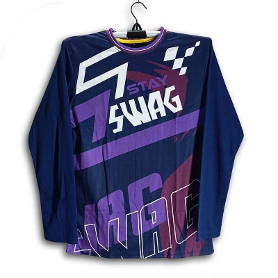 Picture of Stay SWAG Full Sleeve Bike Jersey For Man - Bike T shirt For Man - SWAG Bike Jersey 2026-27