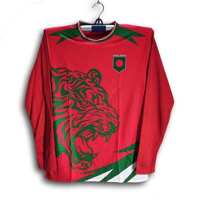 Picture of B-D Full Sleeve Football Jersey for Man - Long Sleeve T Shirt - Bangladesh Fan Jersey