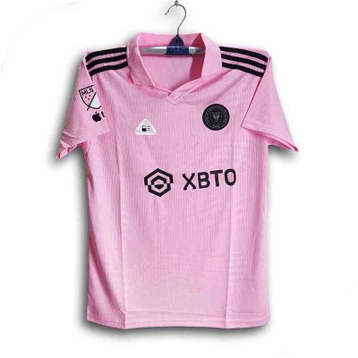 Picture of Inter Miami Thai Premium Football Jersey For Men - Half Sleeve Collar Polo Club Jersey - Inter Miami Jersey 2026