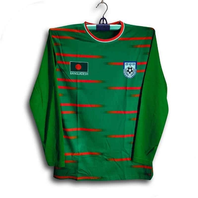 Picture of B-d Full sleeve Football Jersey for Man - Long Sleeve - Bangladesh Fan Jersey 2026-27