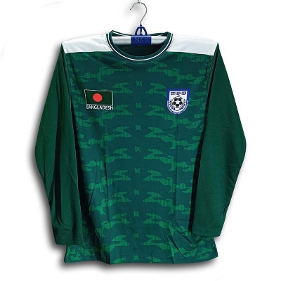 Picture of B-d Full sleeve Football Jersey for Man - Long Sleeve - Bangladesh Fan Jersey