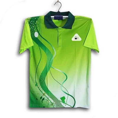Picture of Sports Short Sleeve Sports Jersey For Men - Half Sleeve Collar Polo - Polo Jersey